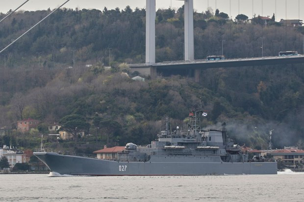 Hải quân Nga triển khai thêm tàu chiến tới Biển Đen
